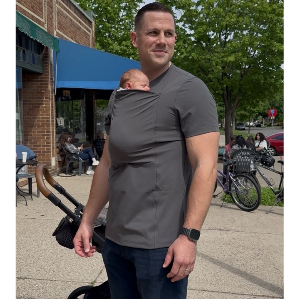Lalabu grey dad shirt